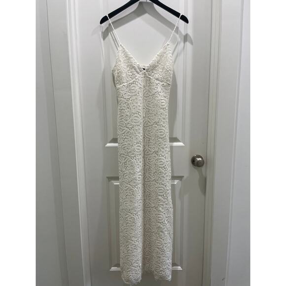 HOUSE OF HARLOW 1960 x REVOLVE Luisia Maxi Crochet Dress Sz XS - Picture 2 of 10